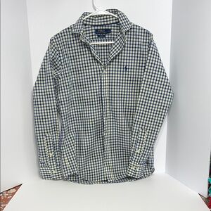 Closet clean out!  Polo by Ralph Lauren Men's Navy and White Plaid Shirt